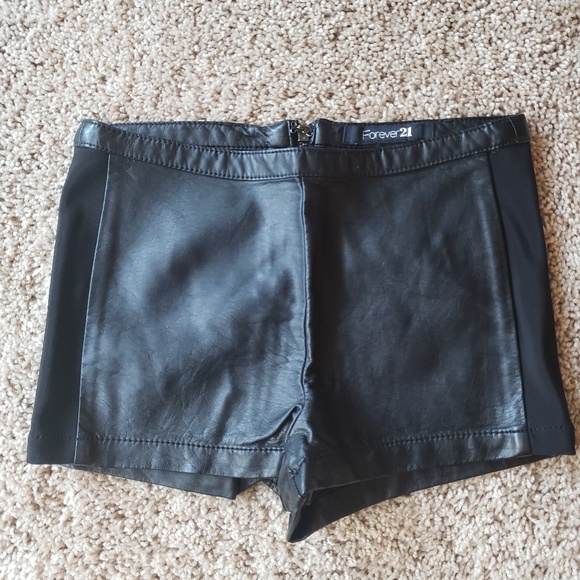 Forever 21 Pants - Leather shorts size XS Forever 21 Pants - Leather shorts size XS